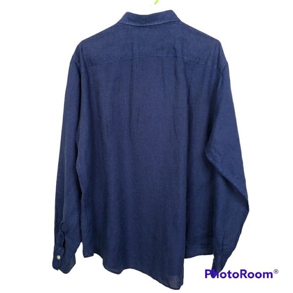 Eleventy First Class Mens Long Sleeve Button Down Shirt Size XXL - Picture 2 of 7